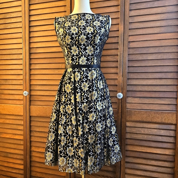 RARE FIND: Vintage Mid to Late 50s "Peerless Camellia Room" Cocktail, Prom Dress - Picture 1 of 10